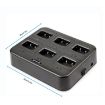 RETEVIS RTC777 Six-Way Walkie Talkie Charger for Retevis H777 - 2