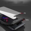 Black Asus ROG Phone 5 Clear Shockproof Case - PC+TPU Material - 4