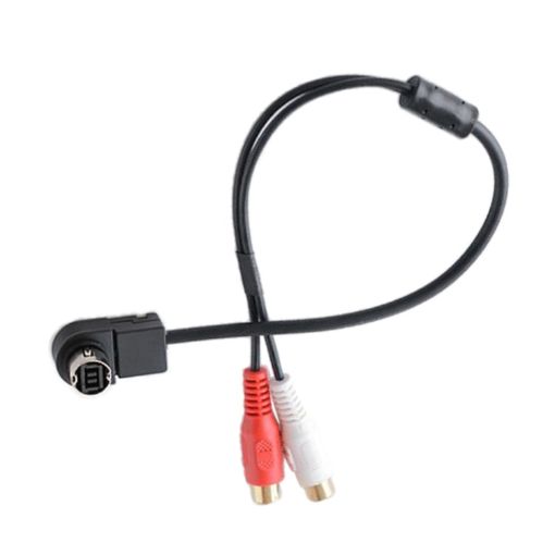 Alpine KCA-121B AUX Cable for CD DVD Navigation Input - 1