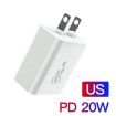 SDC-20W PD 20W USB-C Travel Charger US Plug - 2