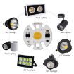 5 PCS COB LED Light Chip AC 220V LED Bulb Light (3W Warm White) - 5