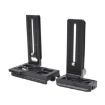 YJ-L01 L-Shaped Vertical Clapper Quick Release Plate for DJI RONIN-S Gimbal - 3