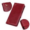 Sony Xperia 5 II Leather Case - Wine Red - 6