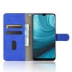 OPPO A7 PU Leather Case with Holder & Card Slots (Blue) - 4