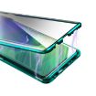 Samsung Galaxy S9 Magnetic Metal Frame Double-sided Tempered Glass Case - Green - 4