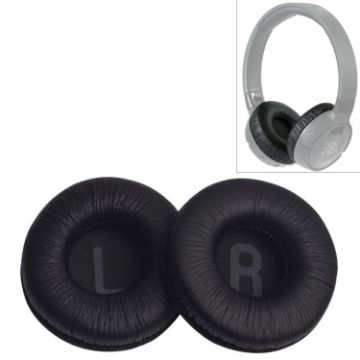 2 PCS JBL Tune 600BTNC Earphone Cushion Cover Replacement Earpads (Black) - 1
