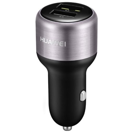 Huawei CP31 18W Dual USB Car Charger - Fast Charging (Grey) - 1