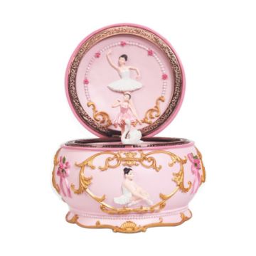 Picture of Ballet Girl Rotating Dancing Music Box Creative Birthday Gift, Music: Spirited Away