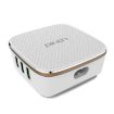 LDNIO A6704 QC2.0 USB + 5 USB Travel Charger - UK Plug - 4