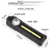 1902B Rechargeable Lantern - 4 Lighting Mode - Yellow Light - 4
