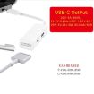 3 in 1 MagSafe 1 / 2 + PD Port + USB to USB-C Converter Adapter - 3