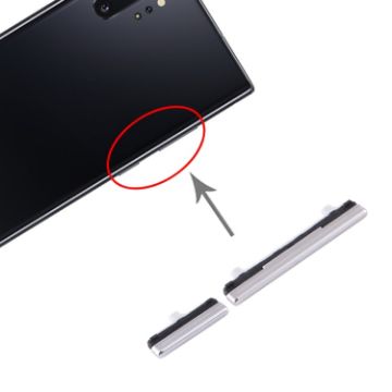 Samsung Galaxy Note10+ Power & Volume Control Button (Silver) - 1