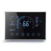Smart Home Heat Pump Thermostat with WiFi - Black - 1