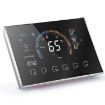 Smart Home Heat Pump Thermostat with WiFi - Black - 2