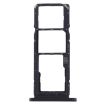 SIM Card Tray + Micro SD Card Tray for Nokia 7.2 / 6.2 (Black) - 2