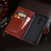 LG G7 ThinQ Crazy Horse Texture Leather Case - Brown - 4
