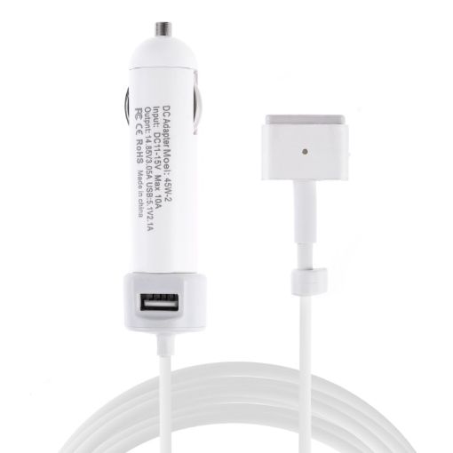45W-2 Car Charger with 14.85V T MagSafe 2 Data Cable - 1