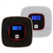 Carbon Monoxide Detector Gas Alarm Sensor LCD Display White - 3