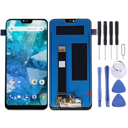 TFT LCD Screen for Nokia 7.1 TA-1085 TA-1095 TA-1096 with Digitizer Full Assembly - 1