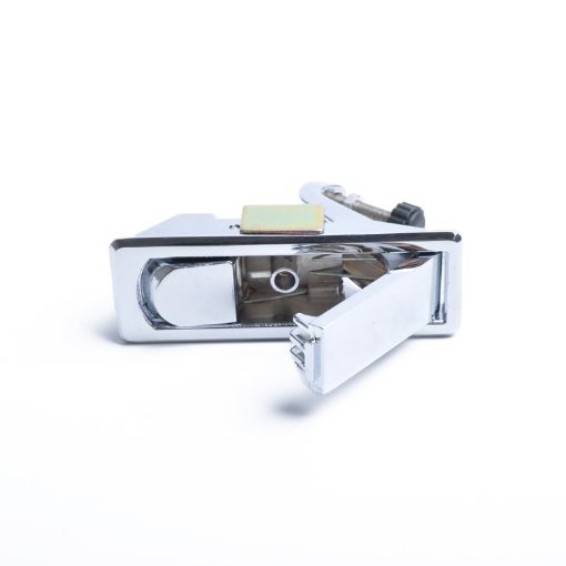 Silver Zinc Alloy Adjustable Lever Compression Latch for RV/Trailer - 1