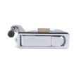Silver Zinc Alloy Adjustable Lever Compression Latch for RV/Trailer - 4