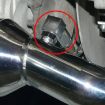 Car Oxygen Sensor Spacer Engine Light CEL Check Bung Mini Catalytic Converter - 6