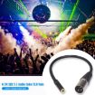 3.5mm Female to XLR Female Audio Cable, 0.3m Length - 6