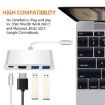 USB-C to HDMI Adapter, 4K Multiport AV Converter with USB 3.0 Ports - 3