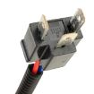 H4 Male to H13 Female Bulb Holder Base Socket with Wire - 2