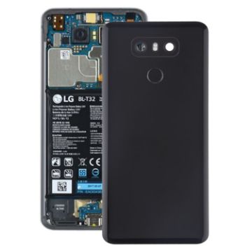 Battery Back Cover with Camera Lens & Fingerprint Sensor for LG G6 - Black - 1