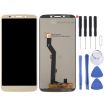 Motorola Moto E5 TFT LCD Screen with Digitizer Full Assembly - Gold - 1