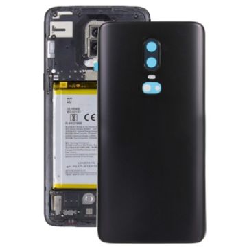 OnePlus 6 Back Cover - Midnight Black - 1