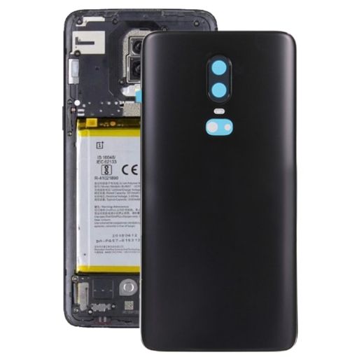 OnePlus 6 Back Cover - Midnight Black - 1