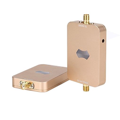 SH-RC24G3W 2.4GHz 3W Wireless WiFi Signal Booster Amplifier (Gold) - 1