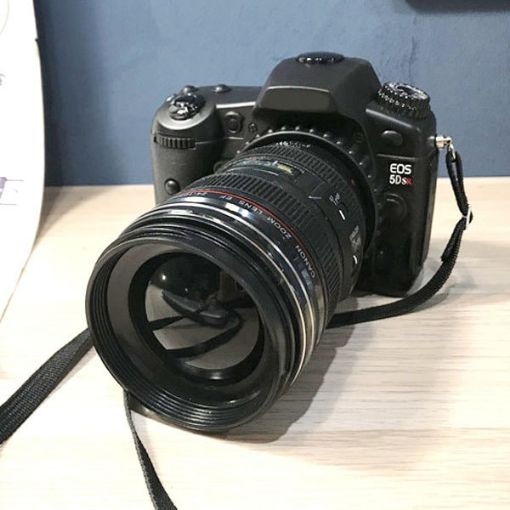 Canon EOS 5DSR Dummy DSLR Camera with Strap - Black - 1