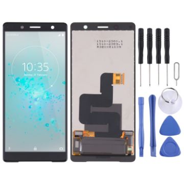 OEM LCD Screen for Sony Xperia XZ2 Compact with Digitizer Full Assembly - 1