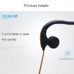 Wire-Controlled Bone Conduction Headphone (Orange) - 4