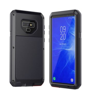 Shockproof Waterproof Protective Case for Galaxy Note 9 - Black - 1