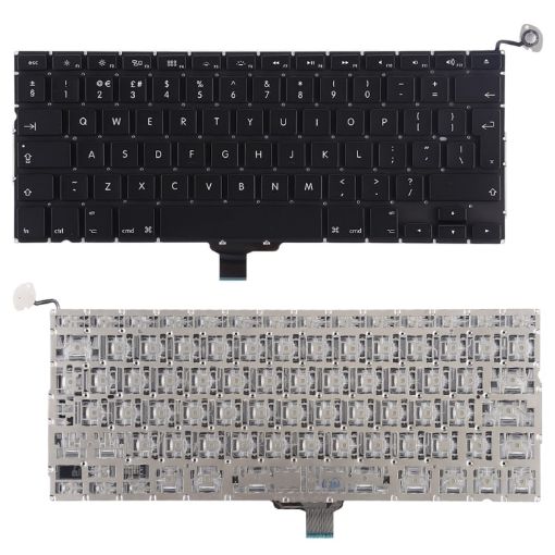 UK Version Keyboard for MacBook Pro 13 inch A1278 - Genuine Replacement - 1