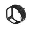 Black Silicone Sport Watch Band for TomTom 1 Series Runner/Cardio - 2