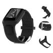 Black Silicone Sport Watch Band for TomTom 1 Series Runner/Cardio - 4