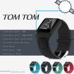 Black Silicone Sport Watch Band for TomTom 1 Series Runner/Cardio - 5