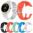 Black Silicone Watch Band for SUUNTO Trainer Wrist HR - 5