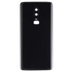 OnePlus 6 Smooth Surface Battery Back Cover - Black - 2