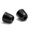KZ Soft Memory Foam Earbuds - Black - 2