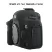 PULUZ Soft Silicone Protective Case for Canon EOS 5D Mark IV - Black - 6