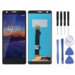 Black TFT LCD Screen for Nokia 3.1 with Digitizer - Full Assembly - 1