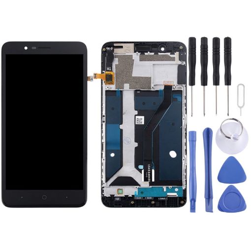 OEM LCD Screen For ZTE Blade Z Max / Z982 Digitizer Full Assembly with Frame - 1