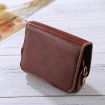 Canon PowerShot G7 X Mark II PU Leather Camera Case Bag with Strap - Coffee - 3