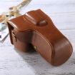 Camera PU Leather Case Bag for Nikon D5300 / D5200 / D5100 (Brown) - 2